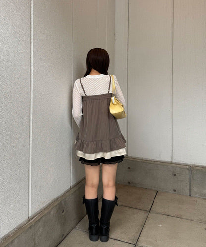CIAOPANIC 2-Way 細條紋 Tunic Cami Dress - Image 12