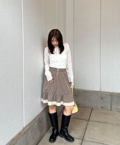 CIAOPANIC 2-Way 細條紋 Tunic Cami Dress - Image 16