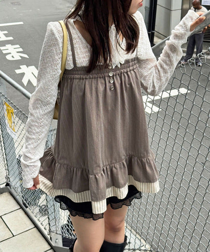 CIAOPANIC 2-Way 細條紋 Tunic Cami Dress - Image 4
