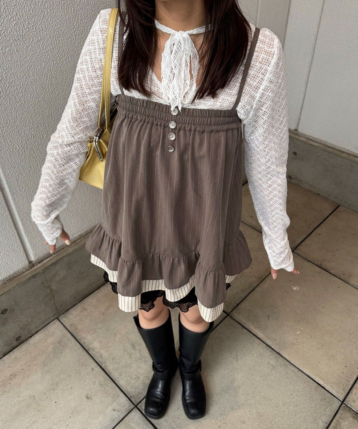 CIAOPANIC 2-Way 細條紋 Tunic Cami Dress - Image 5
