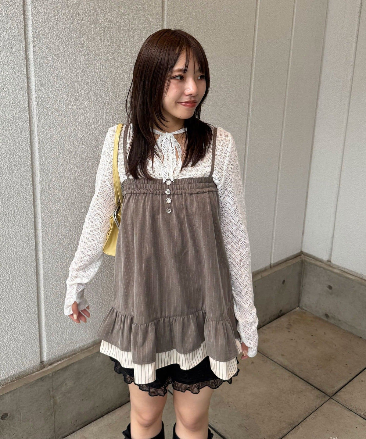 CIAOPANIC 2-Way 細條紋 Tunic Cami Dress - Image 6