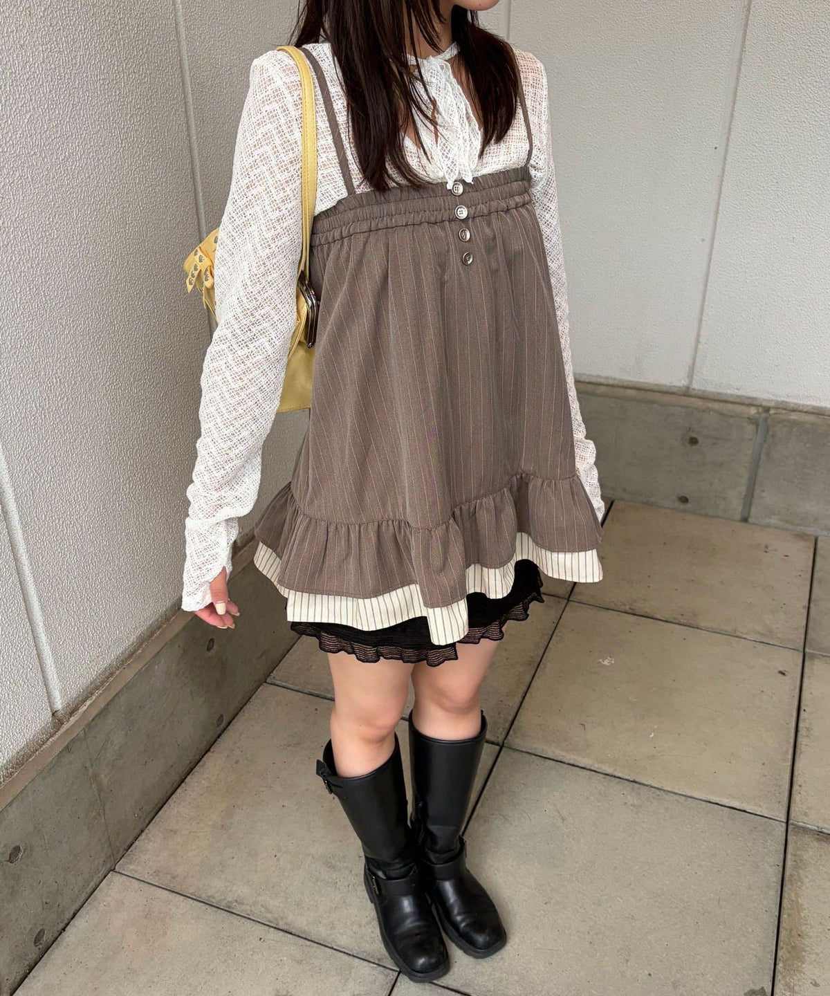 CIAOPANIC 2-Way 細條紋 Tunic Cami Dress - Image 7
