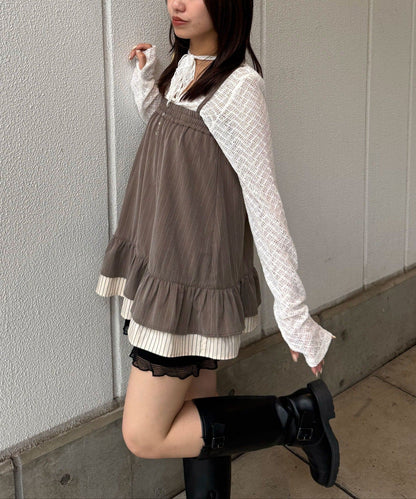CIAOPANIC 2-Way 細條紋 Tunic Cami Dress - Image 8