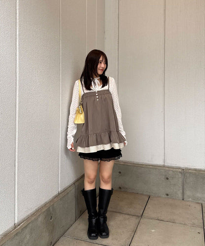 CIAOPANIC 2-Way 細條紋 Tunic Cami Dress - Image 10