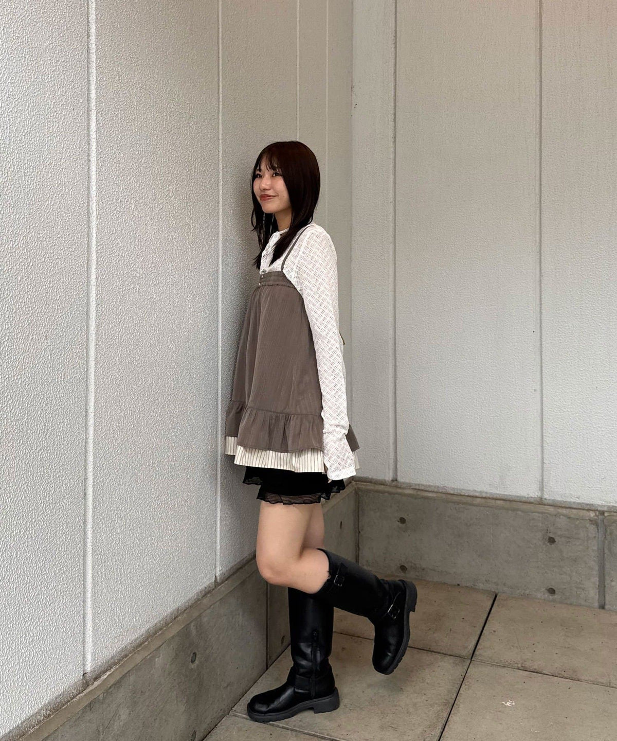 CIAOPANIC 2-Way 細條紋 Tunic Cami Dress - Image 11