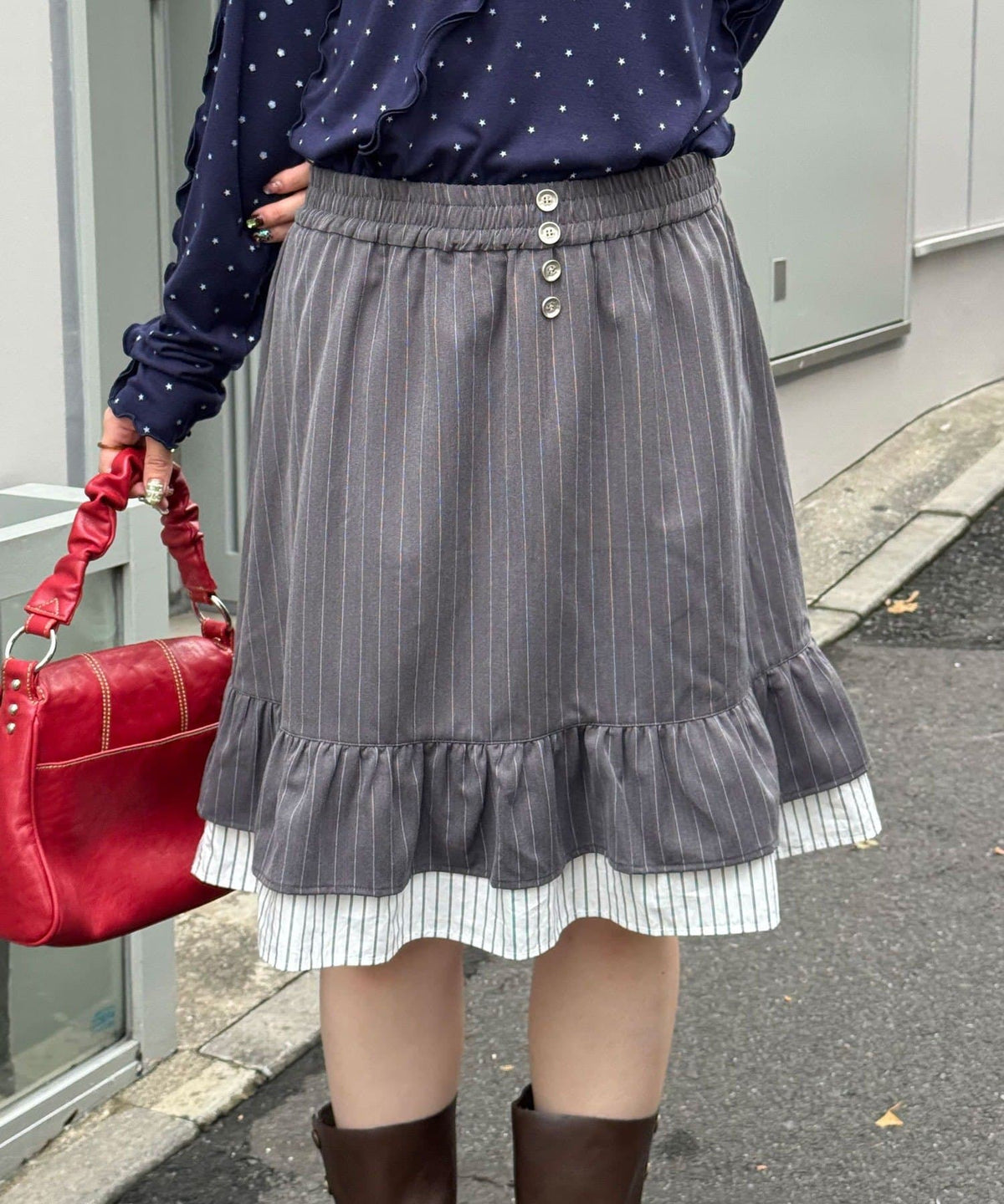 CIAOPANIC 2-Way 細條紋 Tunic Cami Dress - Image 1
