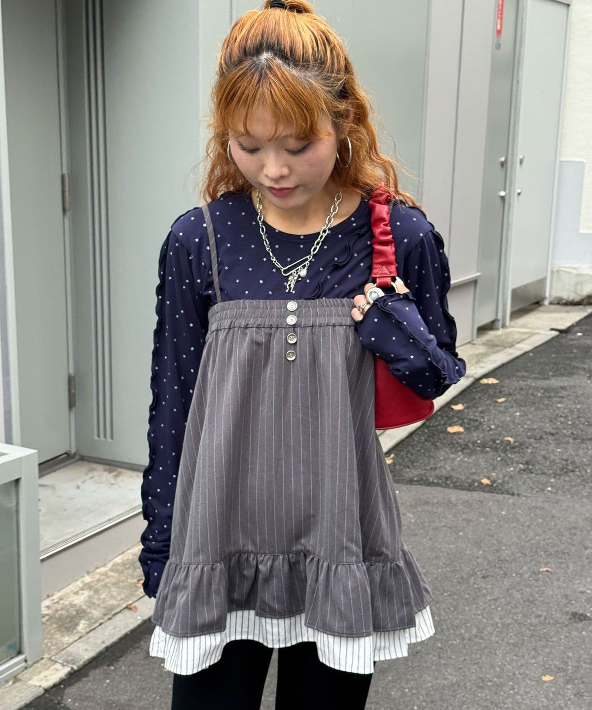 CIAOPANIC 2-Way 細條紋 Tunic Cami Dress - Image 27
