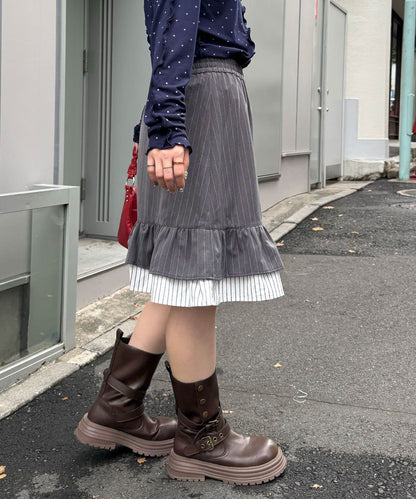 CIAOPANIC 2-Way 細條紋 Tunic Cami Dress - Image 18