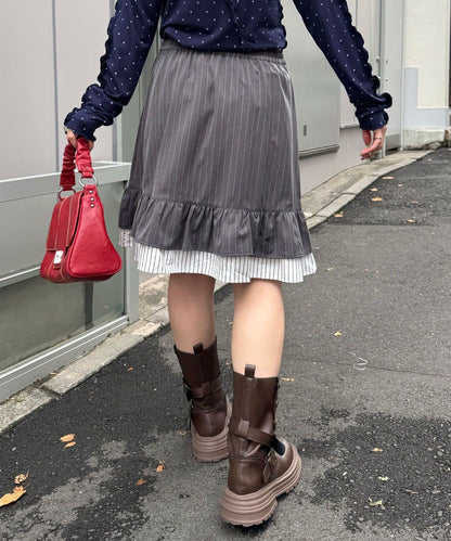 CIAOPANIC 2-Way 細條紋 Tunic Cami Dress - Image 19