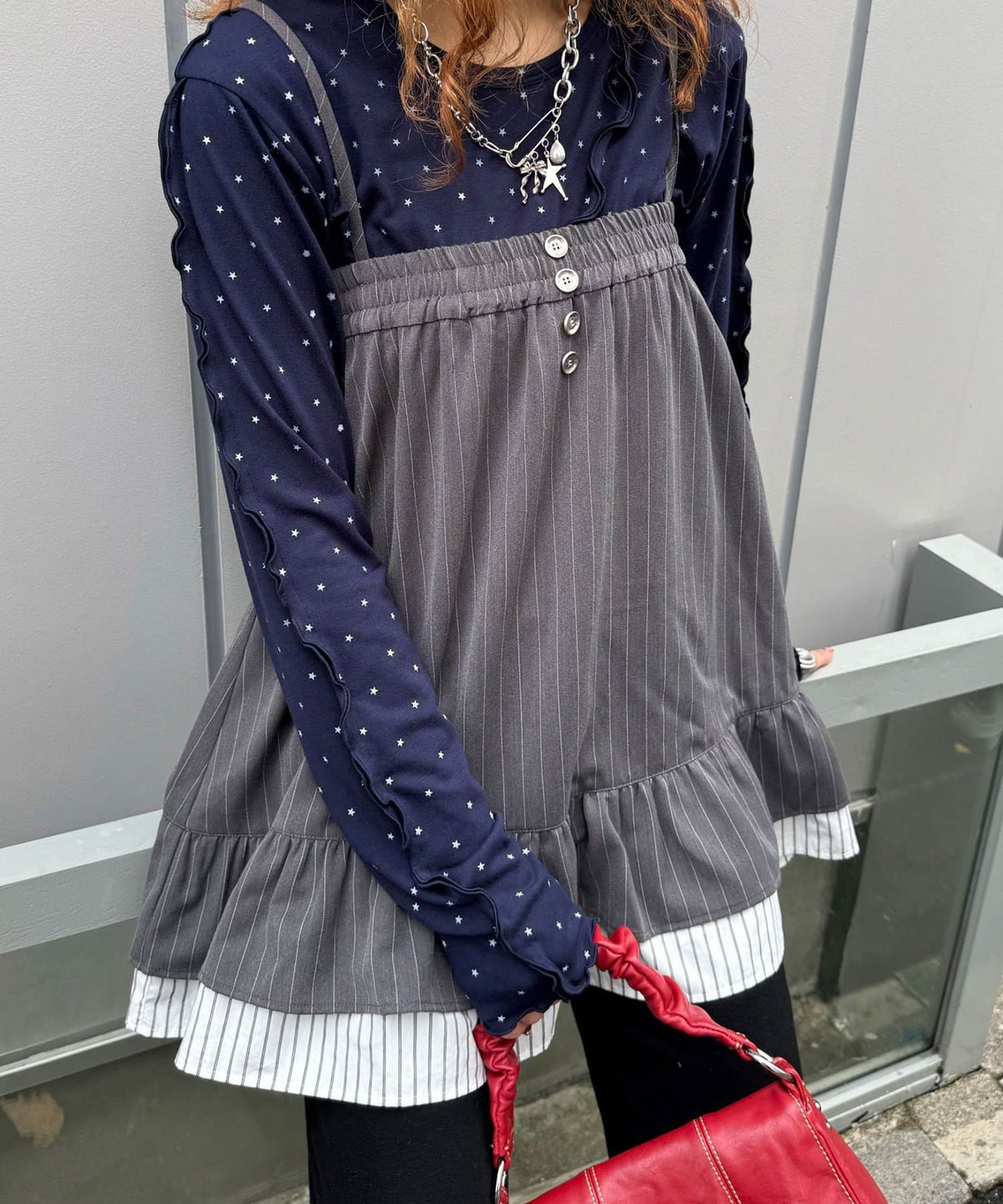 CIAOPANIC 2-Way 細條紋 Tunic Cami Dress - Image 24