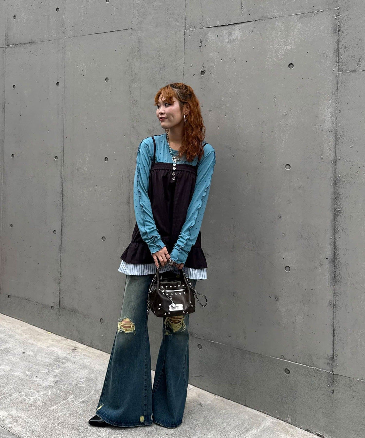 CIAOPANIC 2-Way 細條紋 Tunic Cami Dress - Image 46