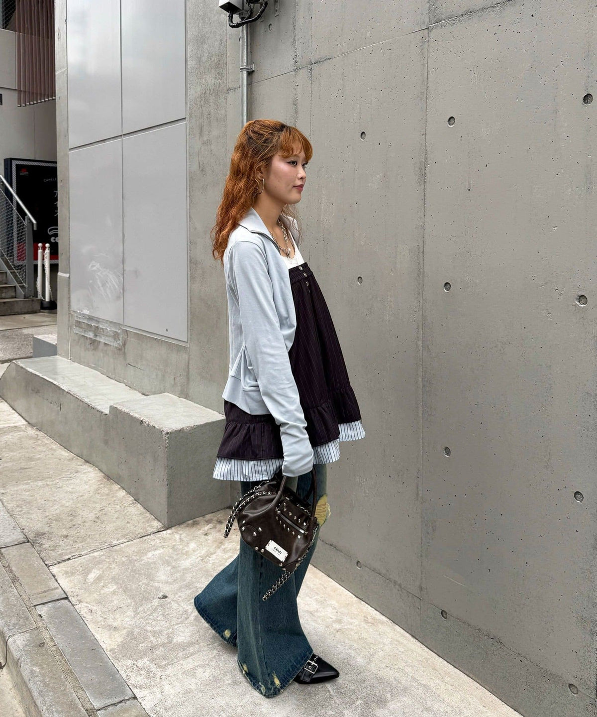 CIAOPANIC 2-Way 細條紋 Tunic Cami Dress - Image 40