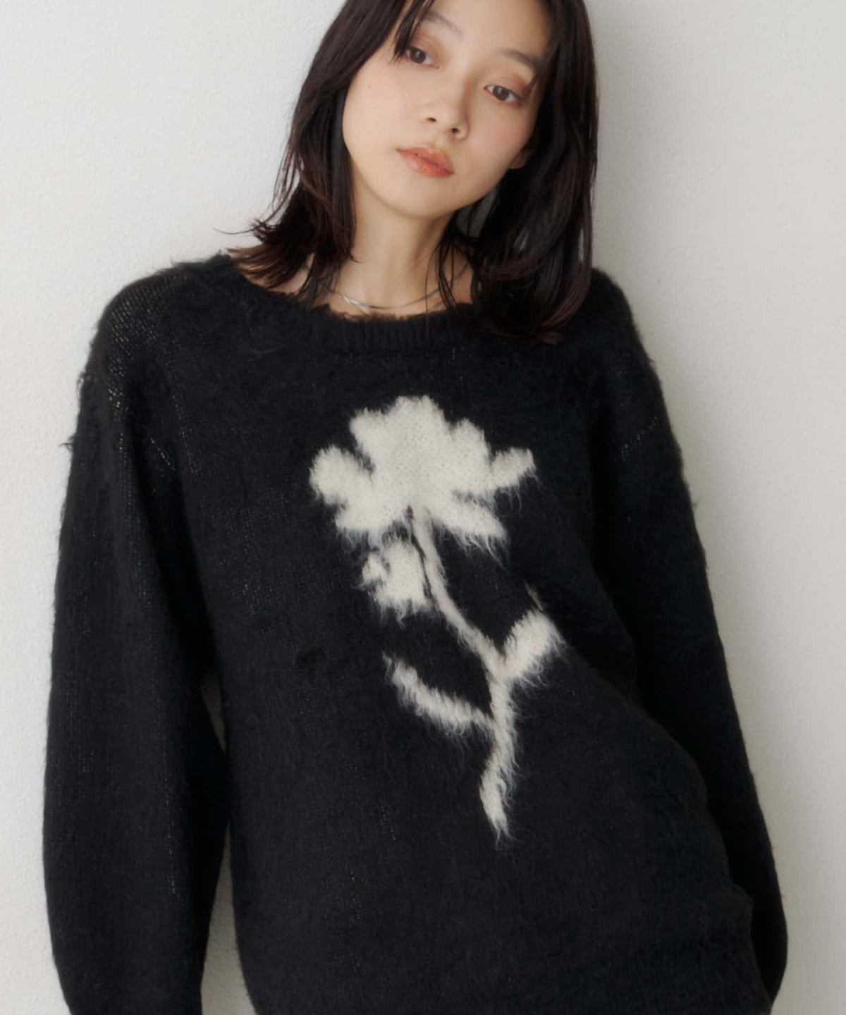 Kastane Flower motif knit - Image 2