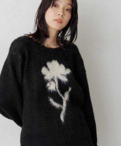 Kastane Flower motif knit - Image 4