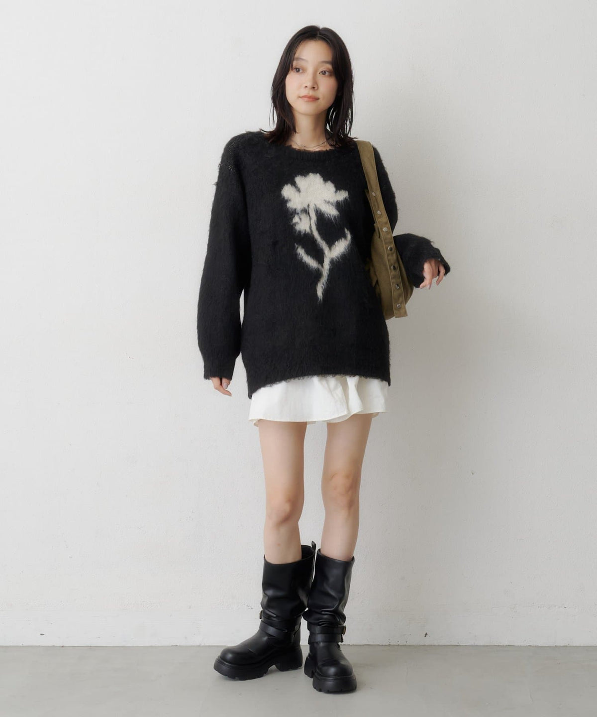 Kastane Flower motif knit - Image 9