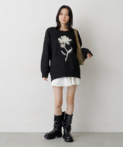 Kastane Flower motif knit - Image 9