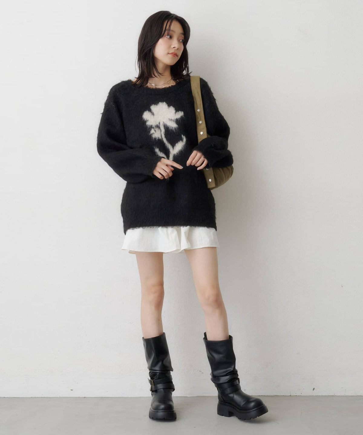 Kastane Flower motif knit - Image 10