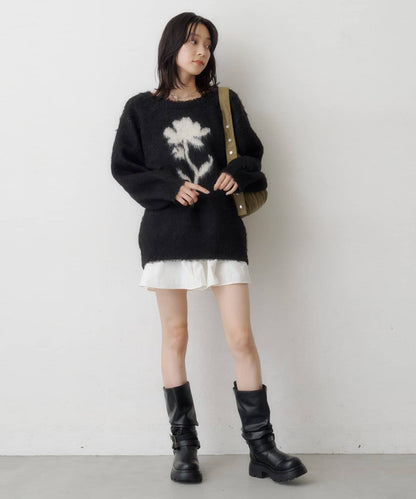 Kastane Flower motif knit - Image 10