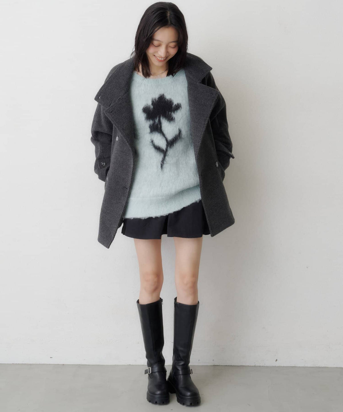 Kastane Flower motif knit - Image 19