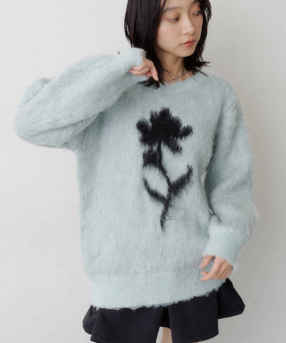 Kastane Flower motif knit - Image 13