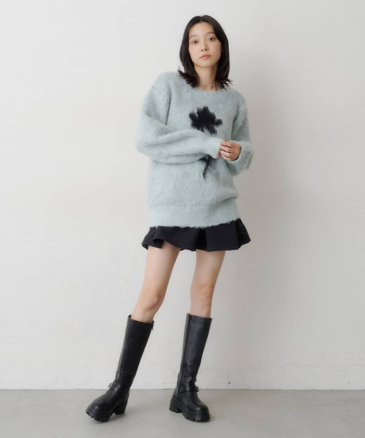 Kastane Flower motif knit - Image 14