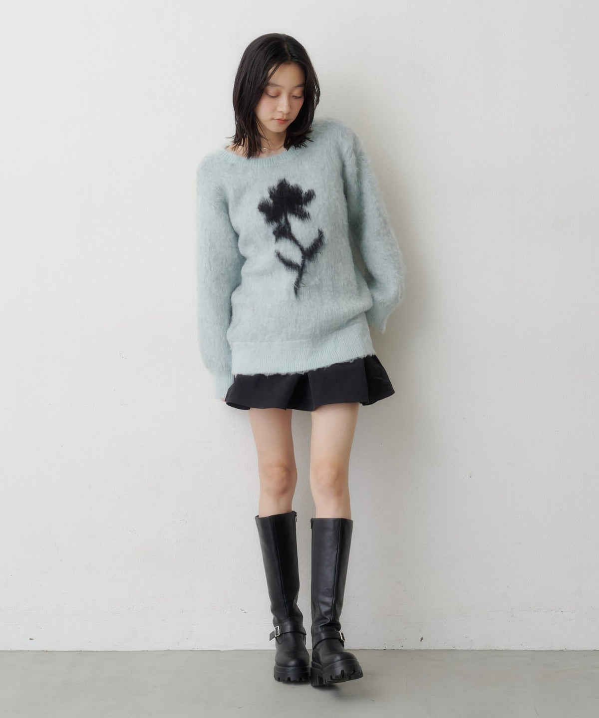 Kastane Flower motif knit - Image 15