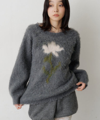 Kastane Flower motif knit - Image 21