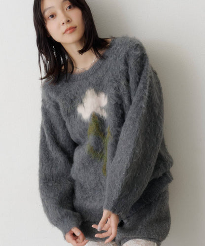 Kastane Flower motif knit - Image 22