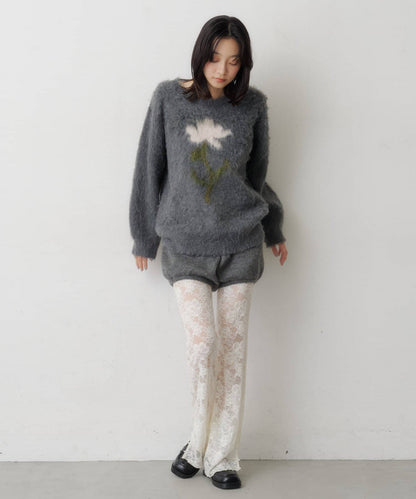 Kastane Flower motif knit - Image 25