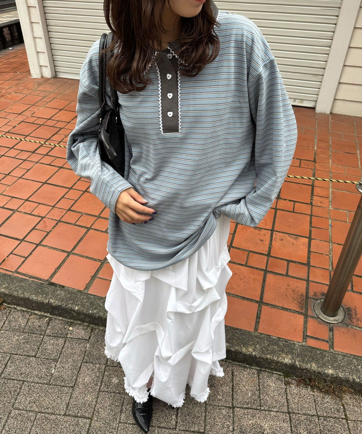 CIAOPANIC 橫條 Lace Rugby Polo - Image 23