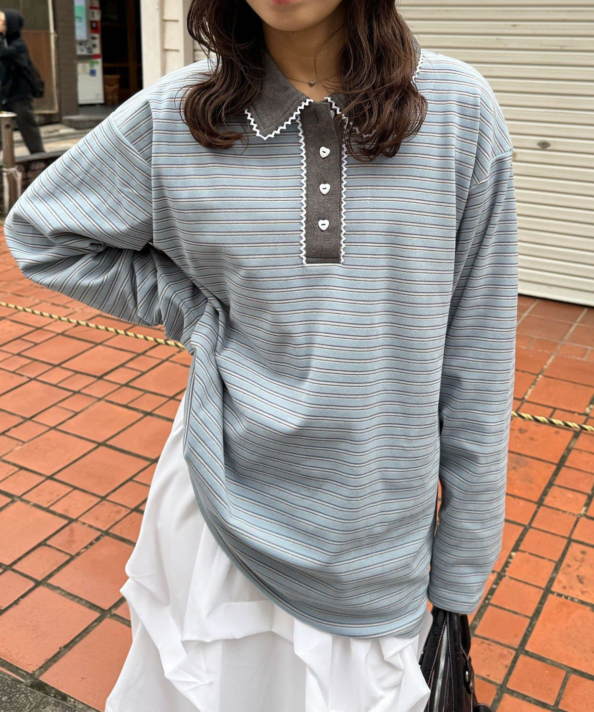 CIAOPANIC 橫條 Lace Rugby Polo - Image 24