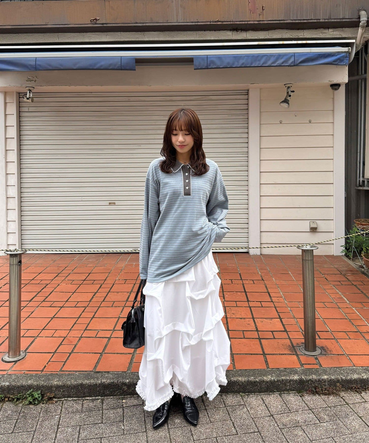 CIAOPANIC 橫條 Lace Rugby Polo - Image 27