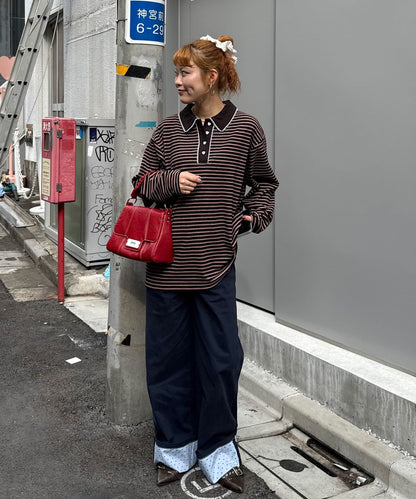 CIAOPANIC 橫條 Lace Rugby Polo - Image 36