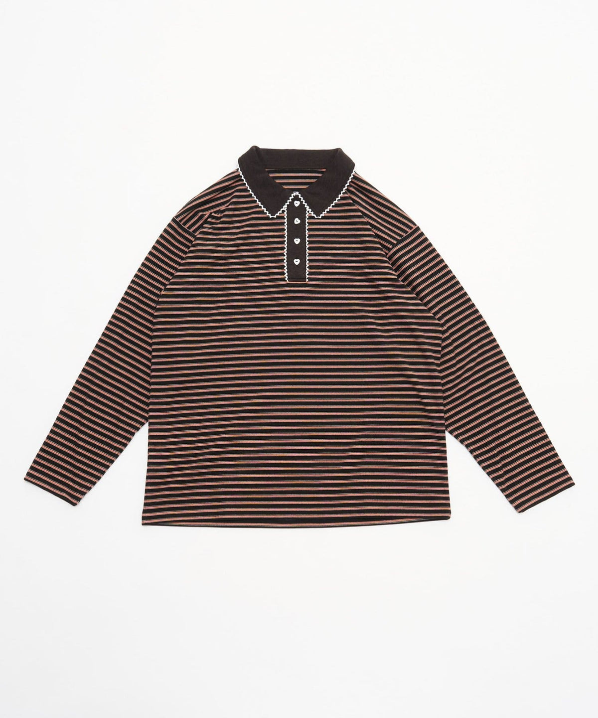 CIAOPANIC 橫條 Lace Rugby Polo - Image 49