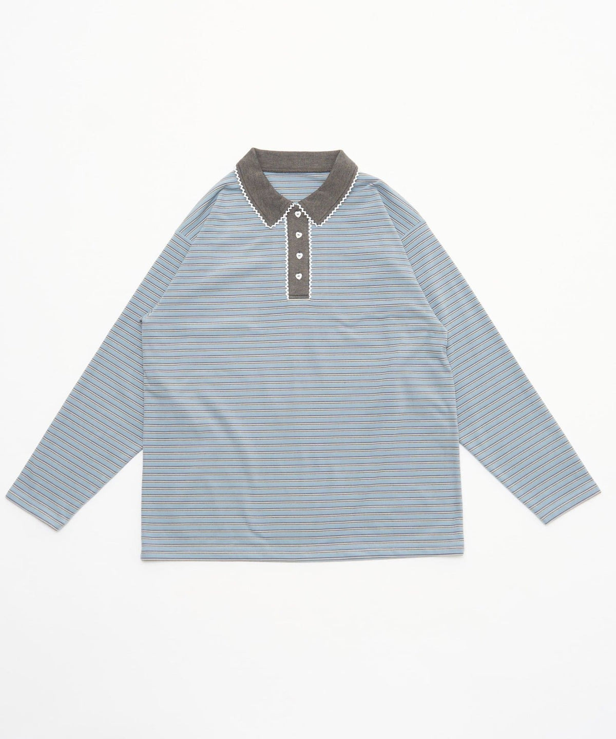 CIAOPANIC 橫條 Lace Rugby Polo - Image 46