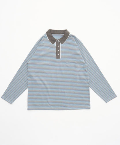 CIAOPANIC 橫條 Lace Rugby Polo - Image 46
