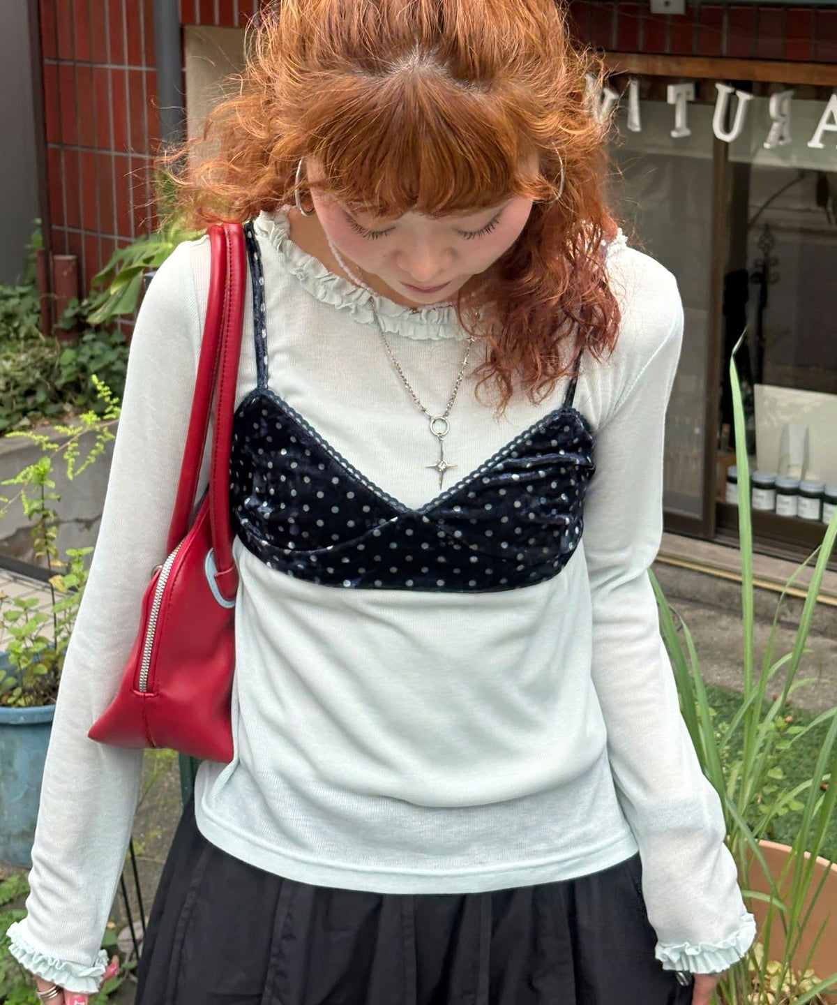 CIAOPANIC 絲絨bustier - Image 4