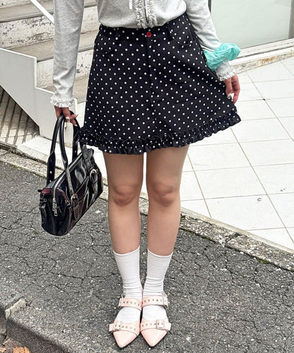 CIAOPANIC Ruffle邊波點裙 - Image 24