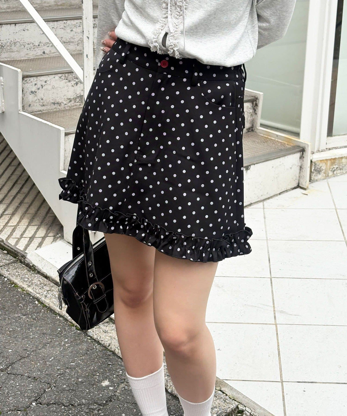CIAOPANIC Ruffle邊波點裙 - Image 25