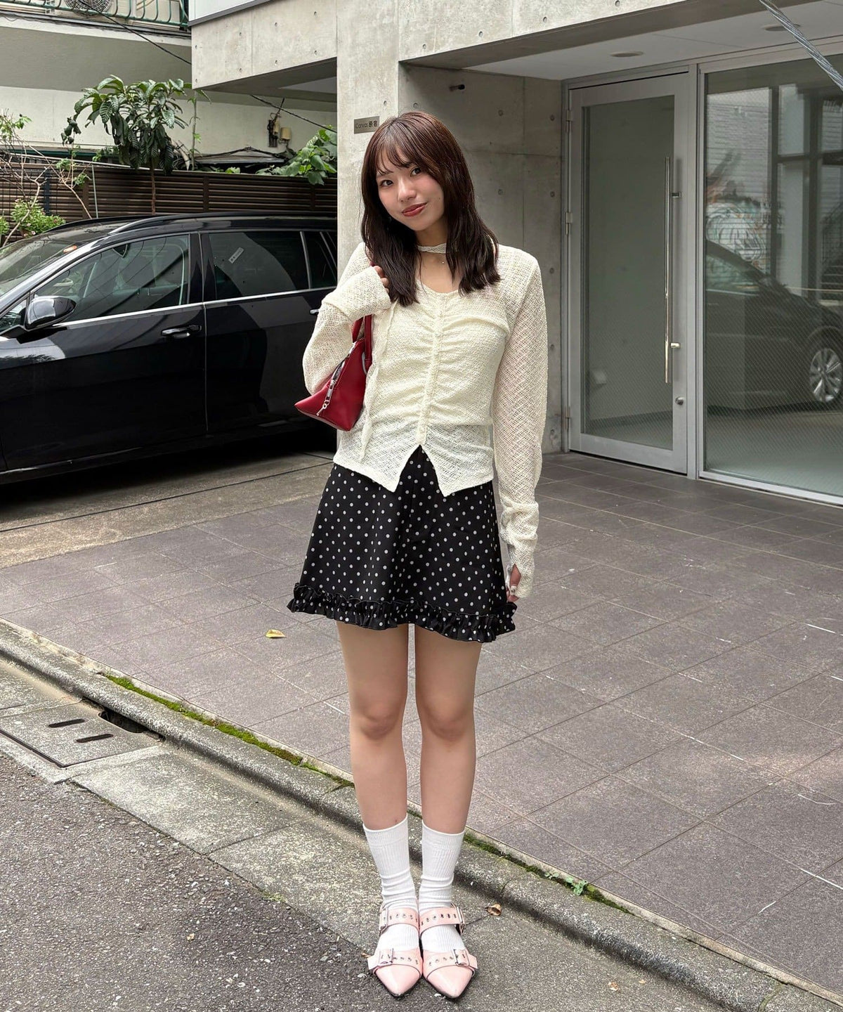 CIAOPANIC Ruffle邊波點裙 - Image 26