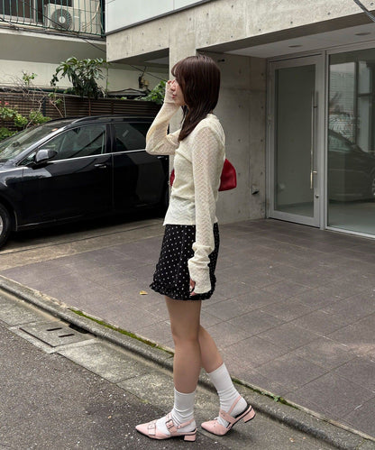 CIAOPANIC Ruffle邊波點裙 - Image 27