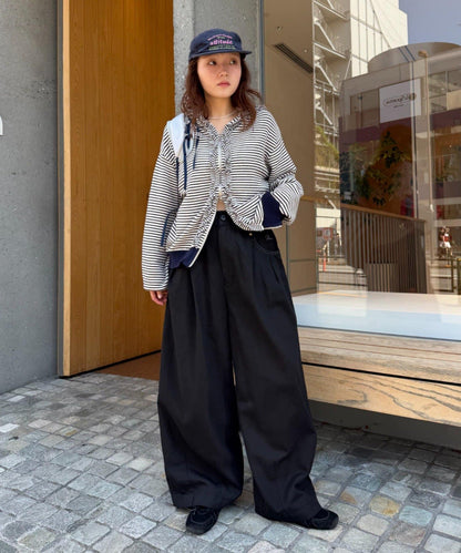 w closet barrel denim pants with 刺繡 - Image 8