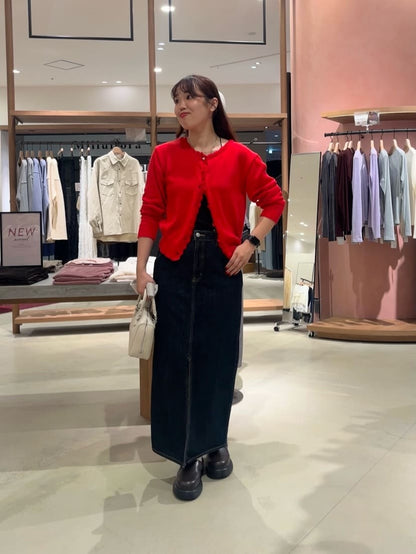 umm. By Discoat 心心紐Cardigan - Image 45