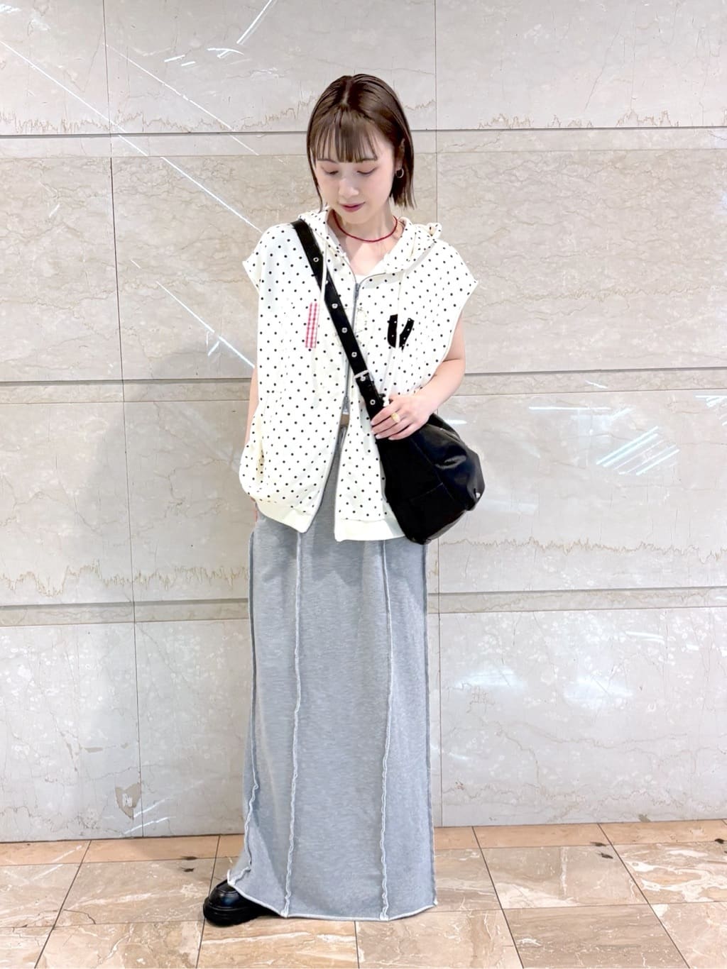 w closet 流線長版運動半裙 - Image 39