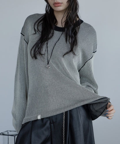 Vacancy 雙面可穿羅紋上衣