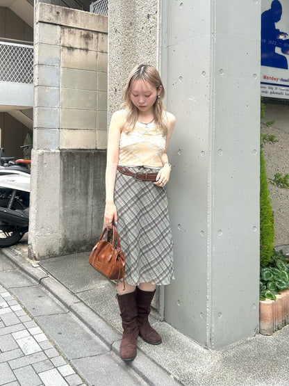 Kastane light and airy tulle midi skirt - Image 29