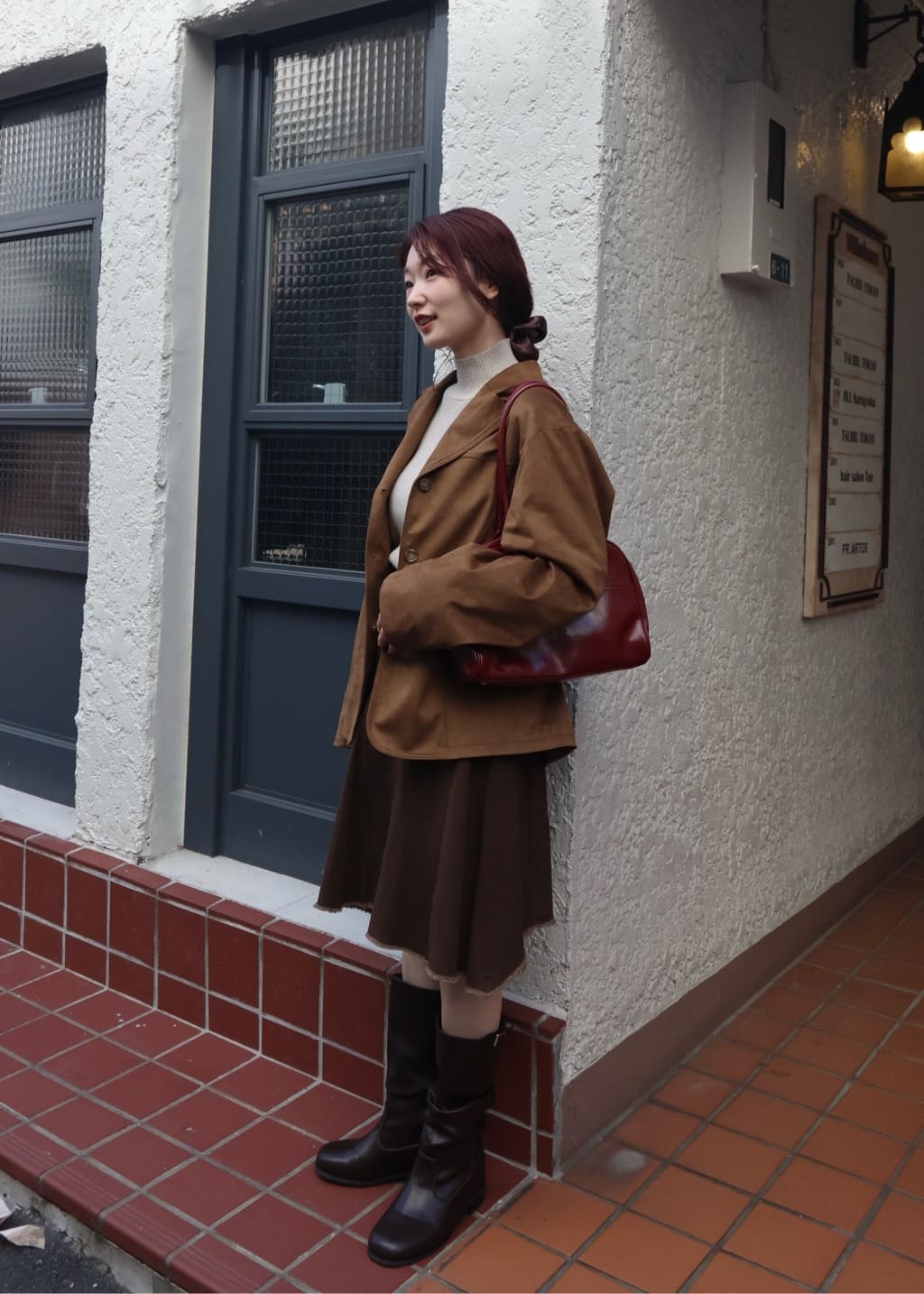 Kastane 不規則中長裙