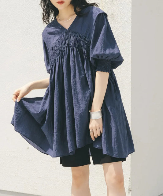 KBF 2WAY抽褶感TOP/ MINI OPS
