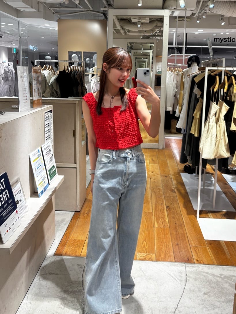 Mystic 方領短版背心