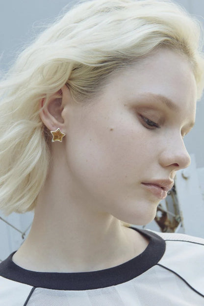 GOLDY Star Earrings